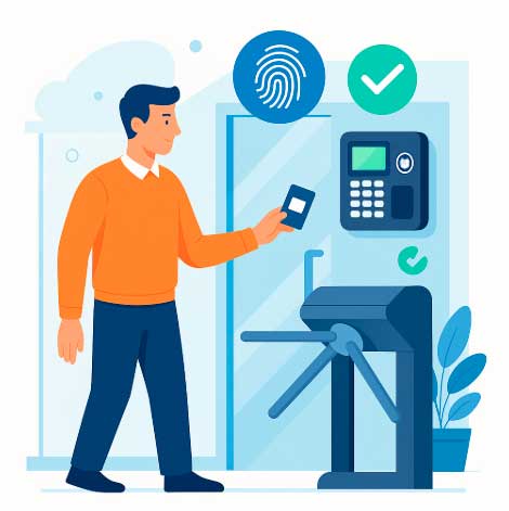 Control de accesos y seguridad en edificios